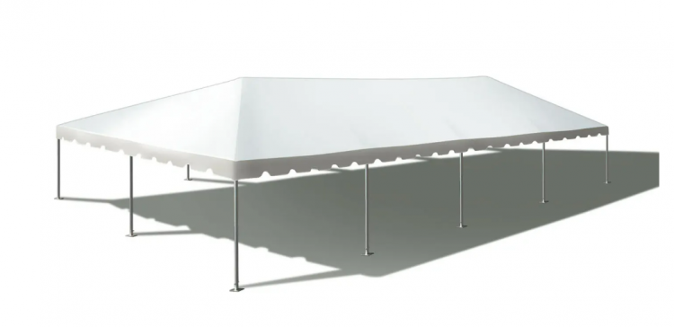 30x50 Frame Tent - seats 125