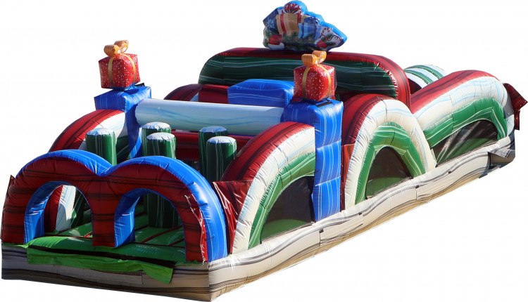 30 Ft long Christmas Obstacle